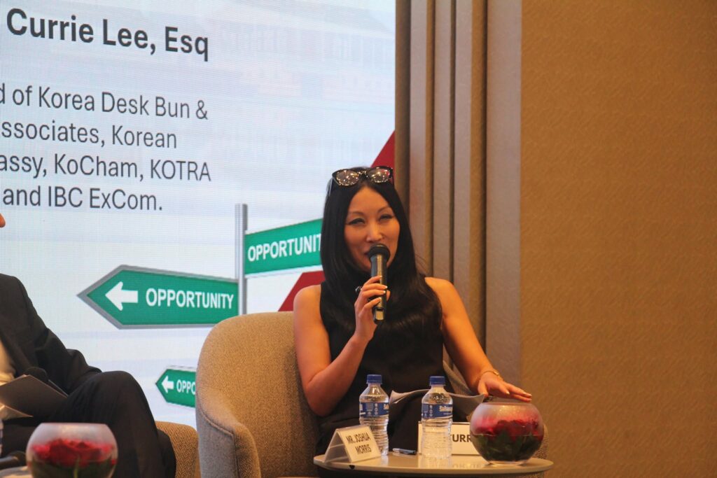 Currie Sun Min Lee is a prominent international corporate lawyer and business leader based in Cambodia.