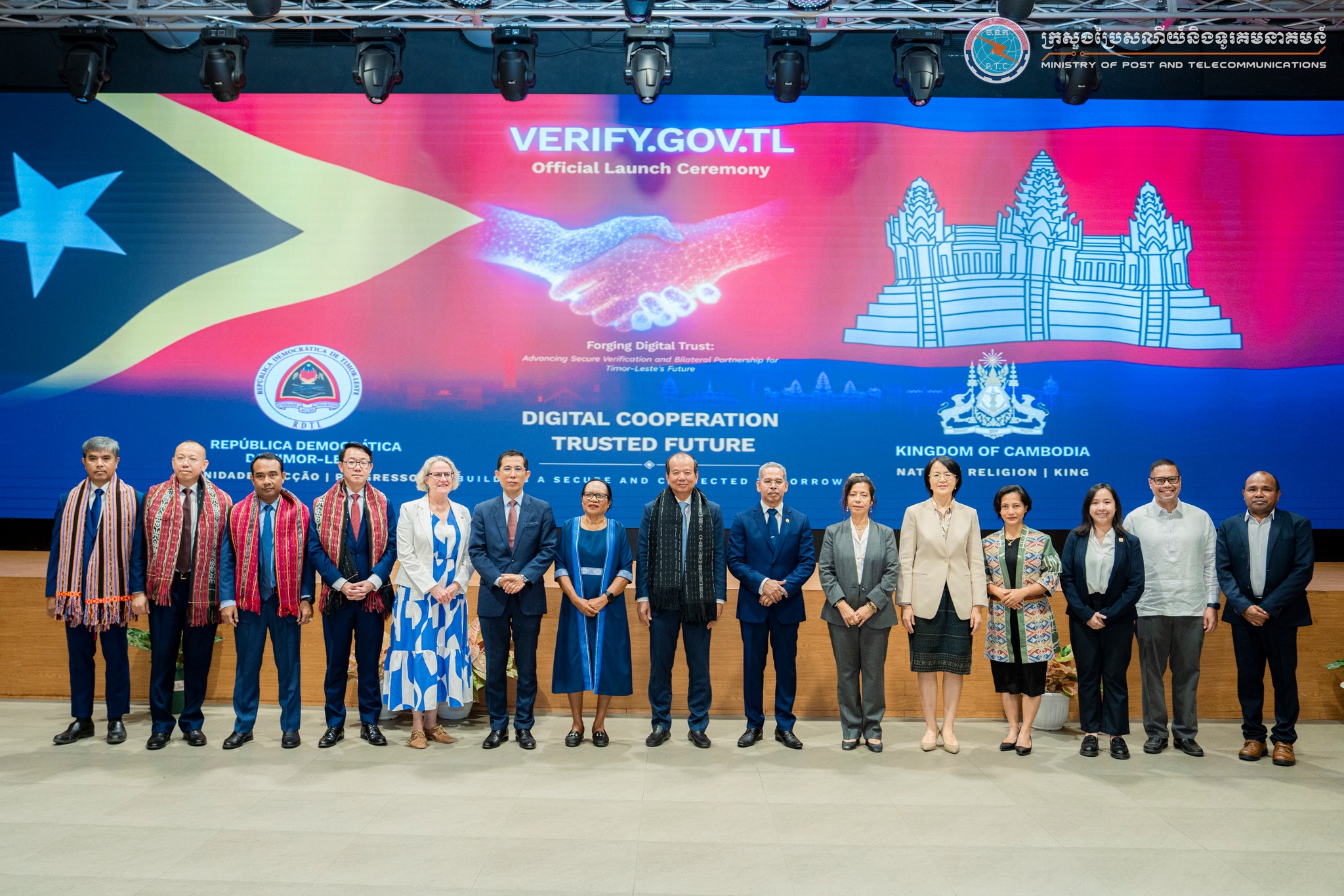 Cambodia Exports Digital Government Expertise as Timor-Leste Launches National Verification Platform