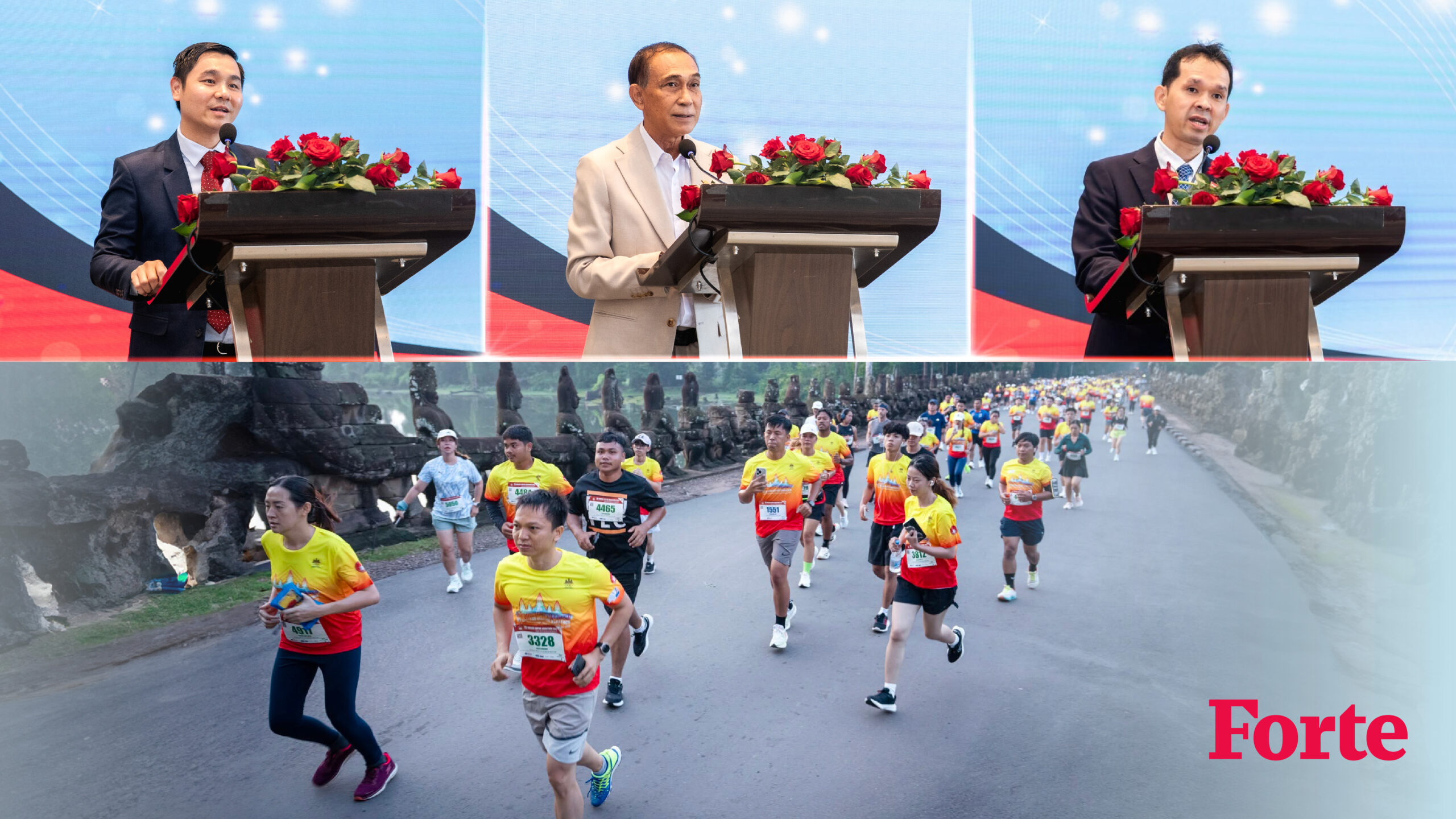 Forte, Cambodia’s Insurance Icon, Supports the Kingdom’s Signature Marathon