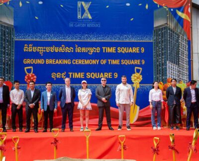 The company officially broke ground on Time Square 9 – The Gatsby Residence and Time Square 11 – The Time Castle on June 8