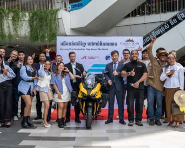 Calypso Motors has unveiled the Calypso Xplorer at Chip Mong 271 Mega Mall on July 9, 2026 with Ivan Ting, Chief Executive Officer of Calypso Motors.