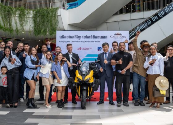 Calypso Motors has unveiled the Calypso Xplorer at Chip Mong 271 Mega Mall on July 9, 2026 with Ivan Ting, Chief Executive Officer of Calypso Motors.