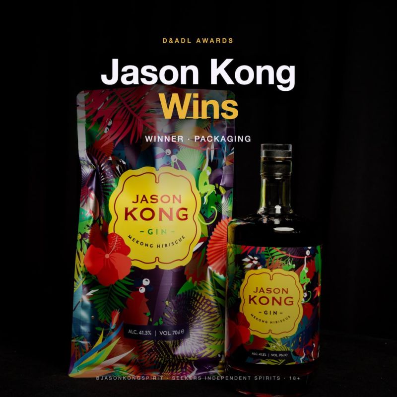 Jason Kong Gin Wins International Packaging Award, Highlighting Cambodia’s Growing Craft Spirits Industry