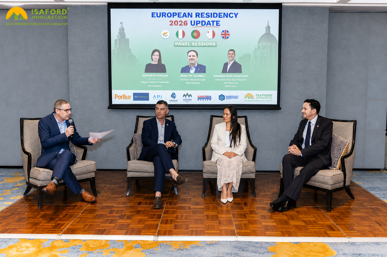 Isaford Immigration Showcases European Residency Pathways as Global Mobility Demand Rises in Cambodia