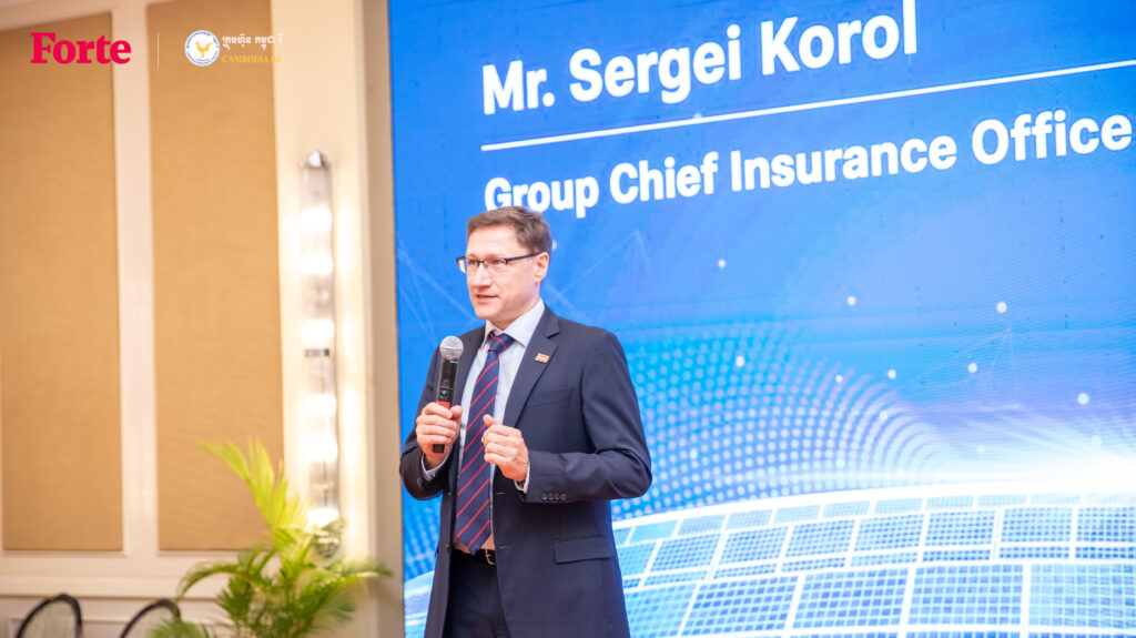 Forte Group Chief Insurance Officer Sergei Korol.