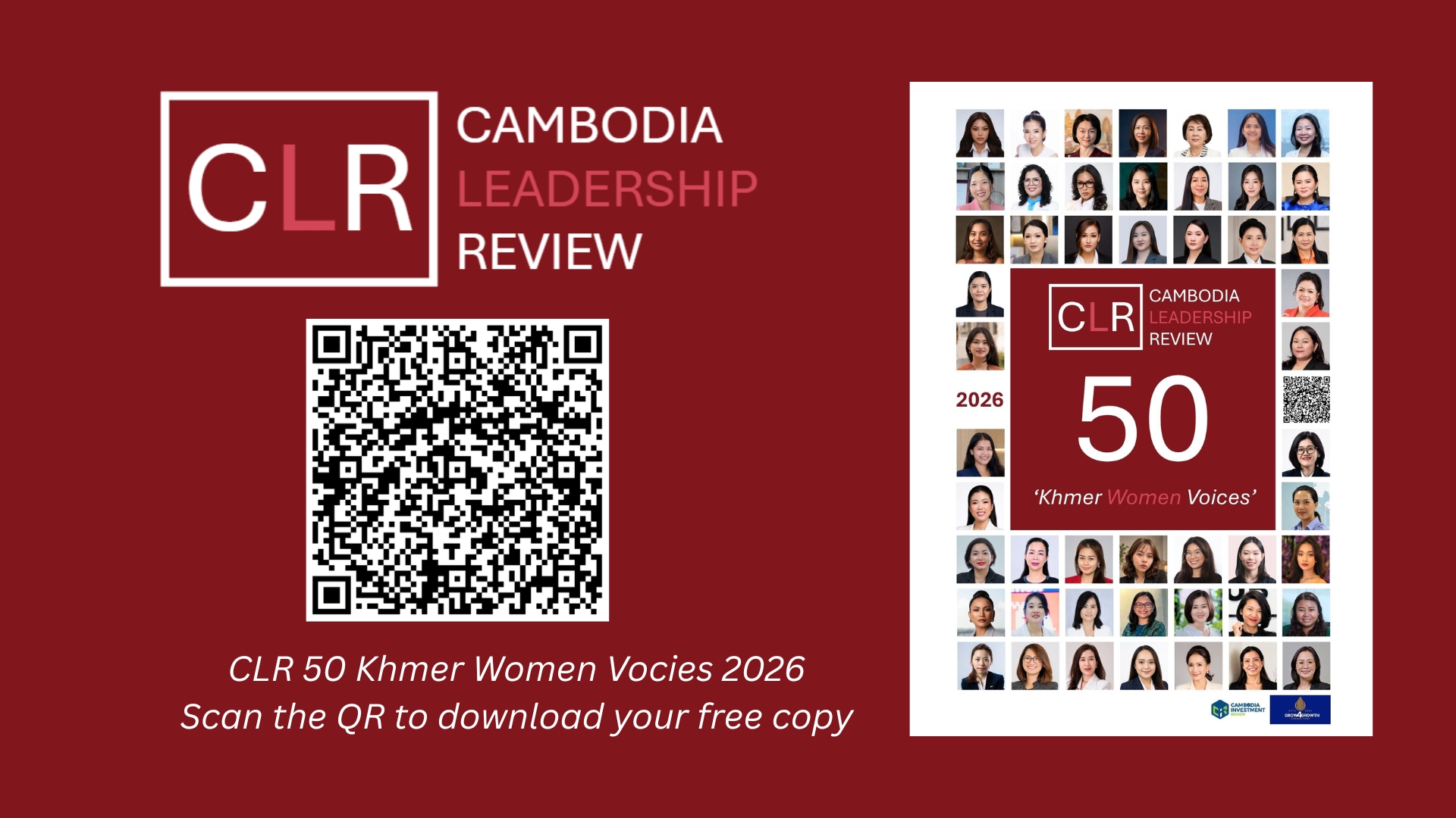 Cambodia Leadership Review Launches ’50 Khmer Women Voices 2026′ to Celebrate the Women Shaping the Kingdom’s Future