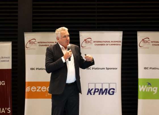Presenting Mekong Strategic Capital's latest economic outlook during the International Business Chamber (IBC) Open Meeting on July 1, 2026.