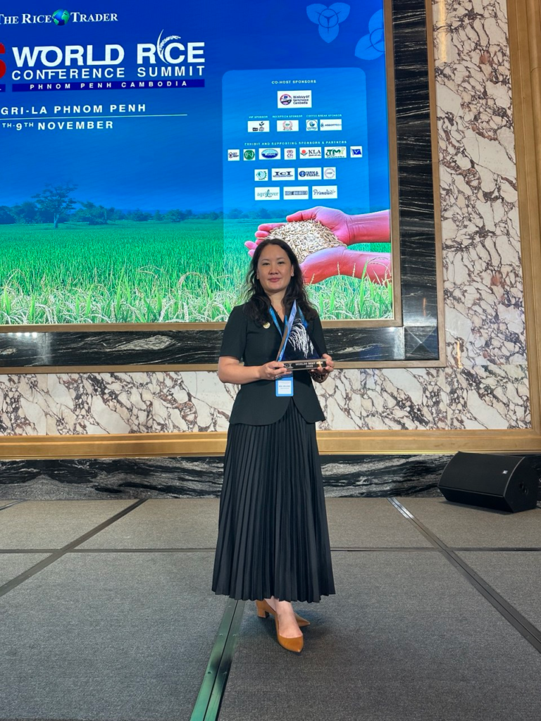 Him Lynda, Chief Executive Officer of Primalis Corporation and Vice Chairwoman of the Cambodia Rice Federation