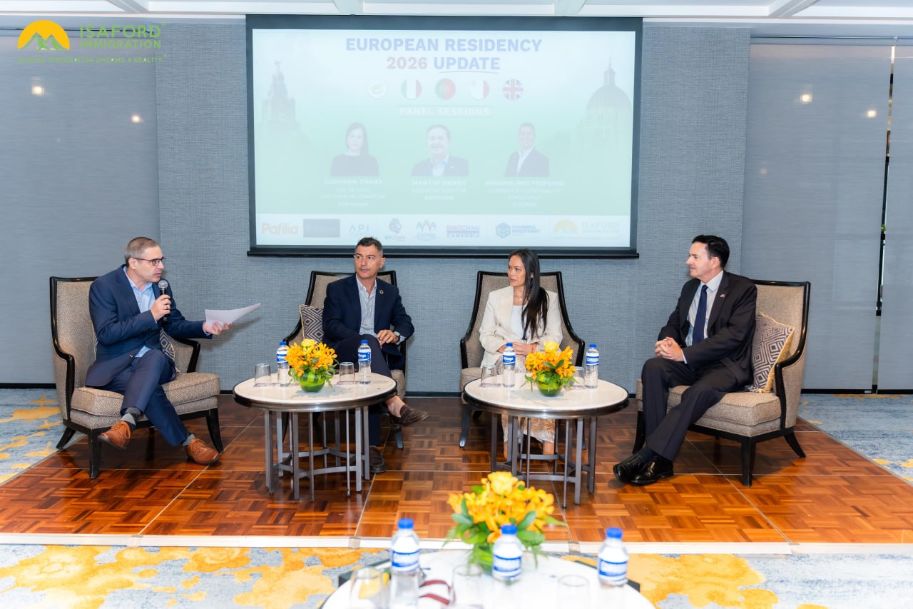 Isaford Immigration Showcases European Residency Pathways as Global Mobility Demand Rises in Cambodia