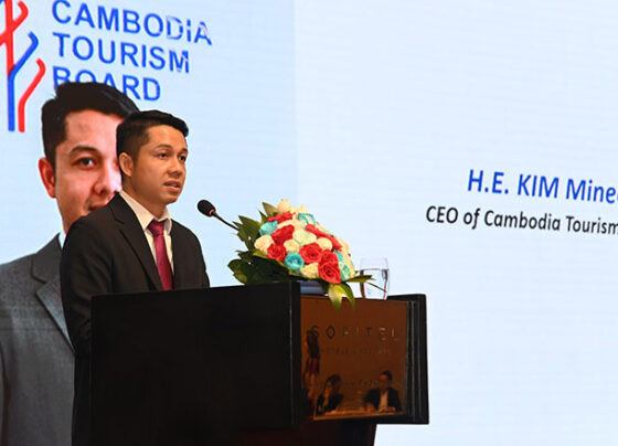 Kim Minea, Chief Executive Officer of Cambodia Tourism Board
