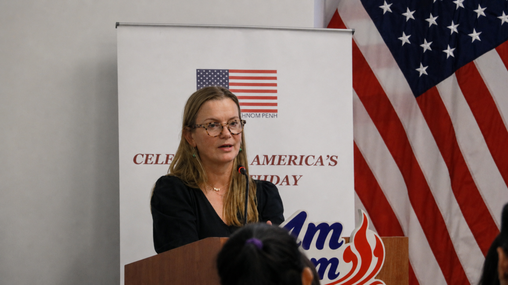 by U.S. Chargé d'Affaires Ms. Aleks Zittle