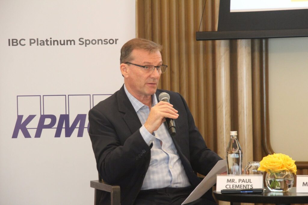 Mr. Paul Clements – Chairperson, International Business Chamber (IBC) and Managing Partner, J.A.D.E.