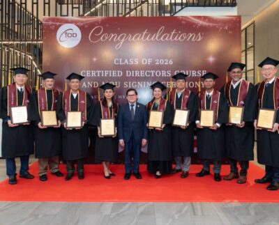 The graduation ceremony for Cohort 2 of the Cambodian Certified Directors Course was held at Hyatt Regency Phnom Penh on August 28, bringing together senior executives, business leaders and representatives from Cambodia’s securities sector.