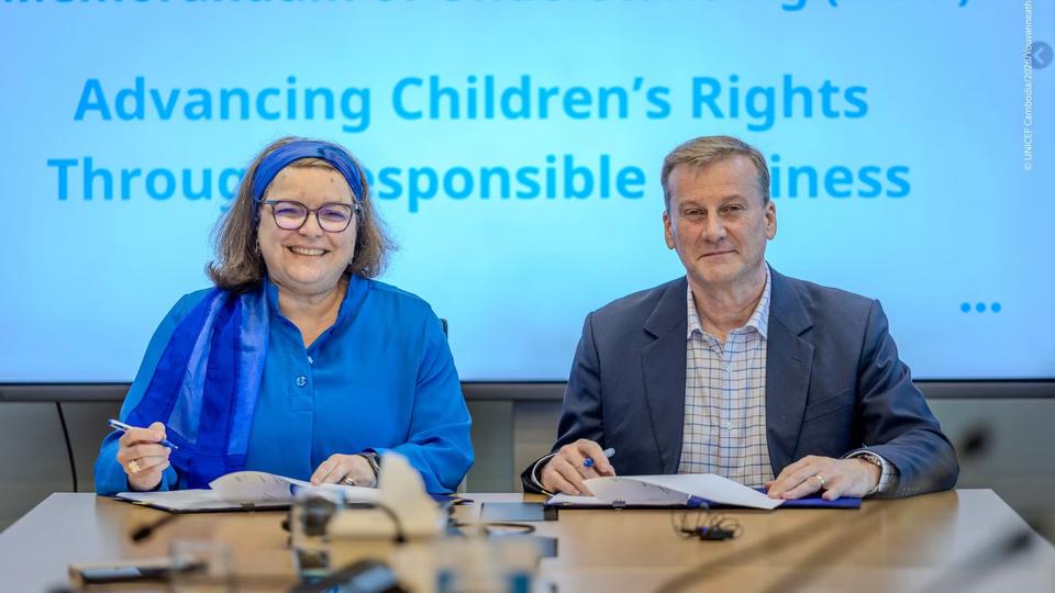 UNICEF And IBC Sign Three-Year Partnership To Promote Child-Friendly Business Practices And Develop Cambodia’s Future Workforce