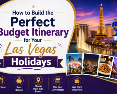 Explore how you can build the perfect budget itinerary for your Las Vegas holidays. Learn how choosing the right package can guarantee cheap Las Vegas holidays.