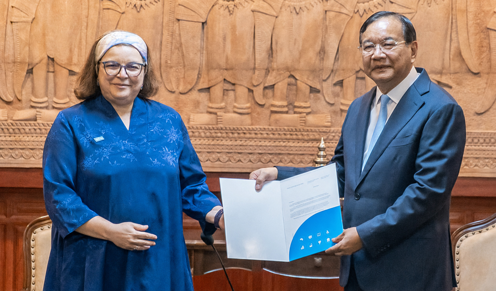New UNICEF Cambodia Representative Maha Damaj Targets Child Development, Public Financing and Private-Sector Cooperation