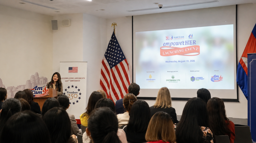 Mrs. Kim Tol Tan, Chairperson, AmCham Cambodia Women's Steering Committee
