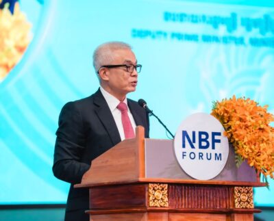 Deputy Prime Minister and Minister of Economy and Finance Dr. Aun Pornmoniroth