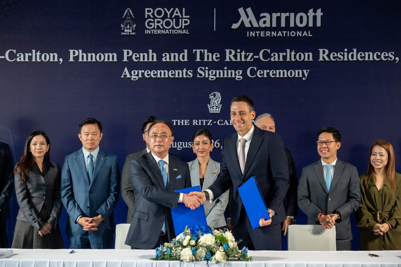 Marriott International & The Royal Group International Sign Agreement To Debut The Ritz-Carlton In Cambodia