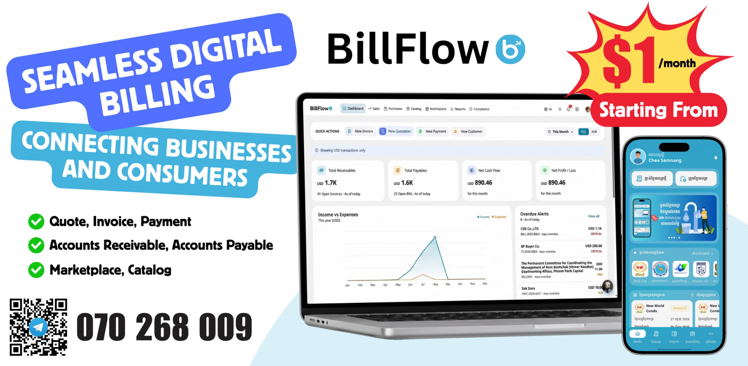 Bill24 Advances Digital Billing and Payment Solutions in Cambodia
