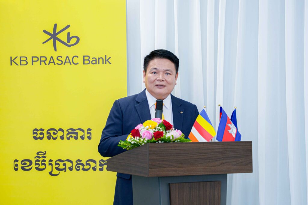 Mr. RY Vanna, President & CEO of KB PRASAC Bank