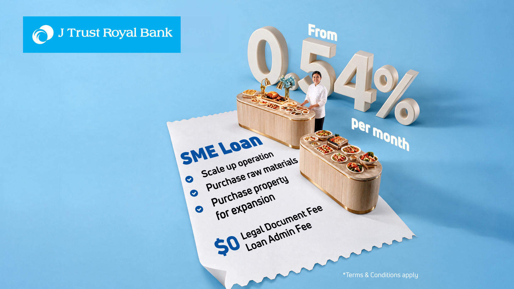 Local Business, Big Ambition: J Trust Royal Bank Offers SME Loan Promotion