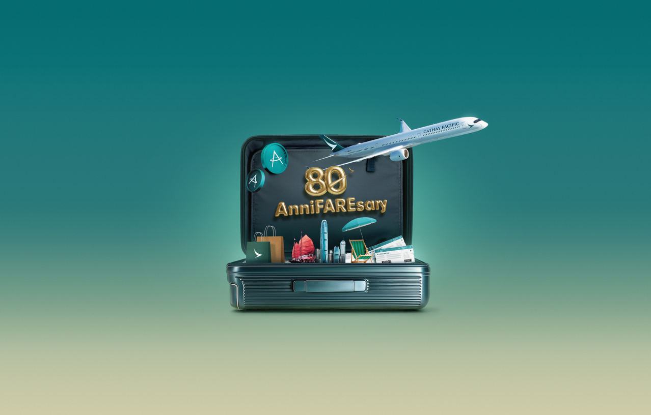 Cathay Celebrates “80 Years Together” with Customers Through Special AnniFAREsary Offers
