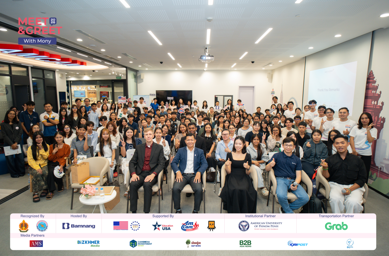 Meet & Greet with Mony 2026 Unites 150 Cambodian Students in an Inspiring Exchange of Ideas and Dreams