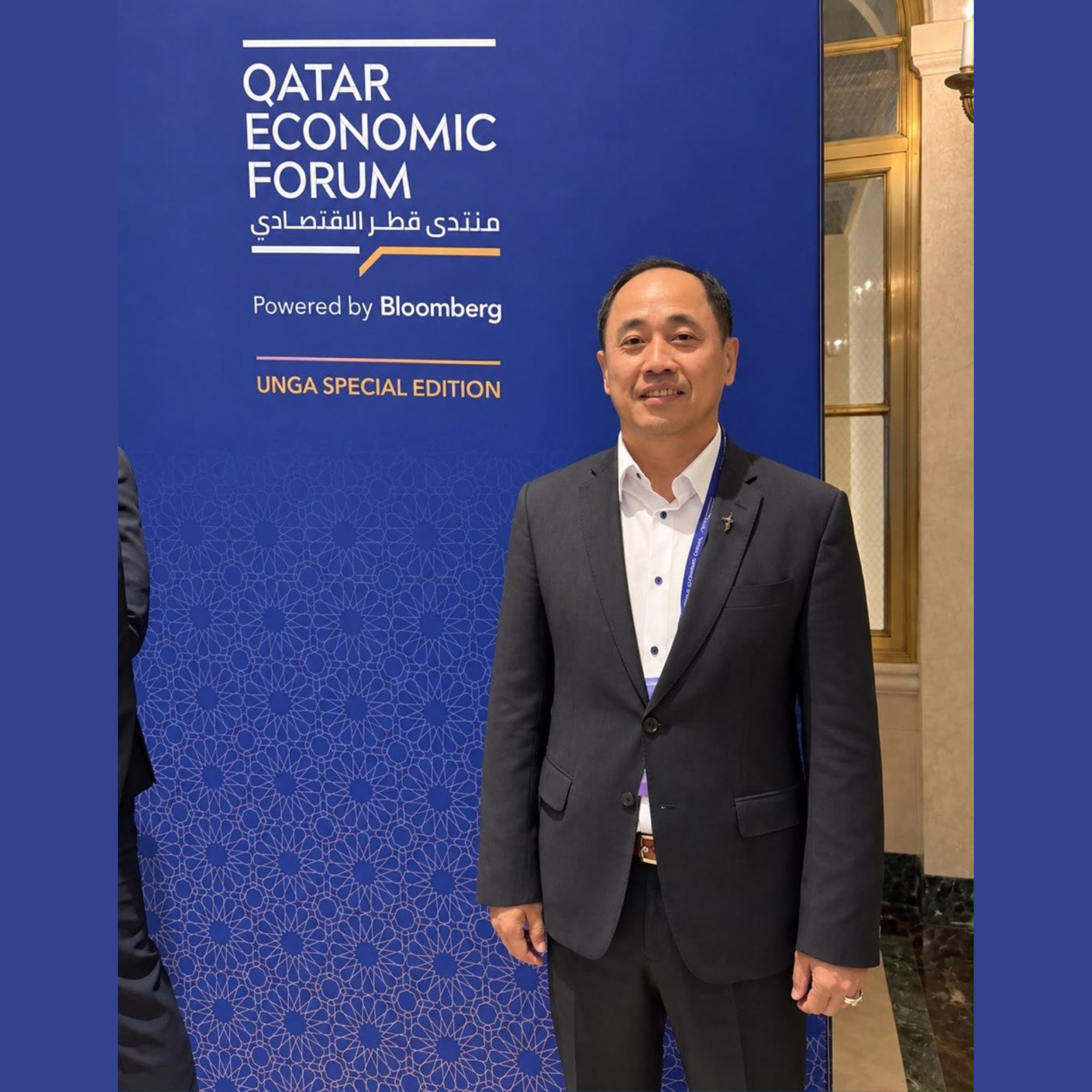Rithy Sear attends the Qatar Economic Forum: UNGA Special Edition 2026 in New York