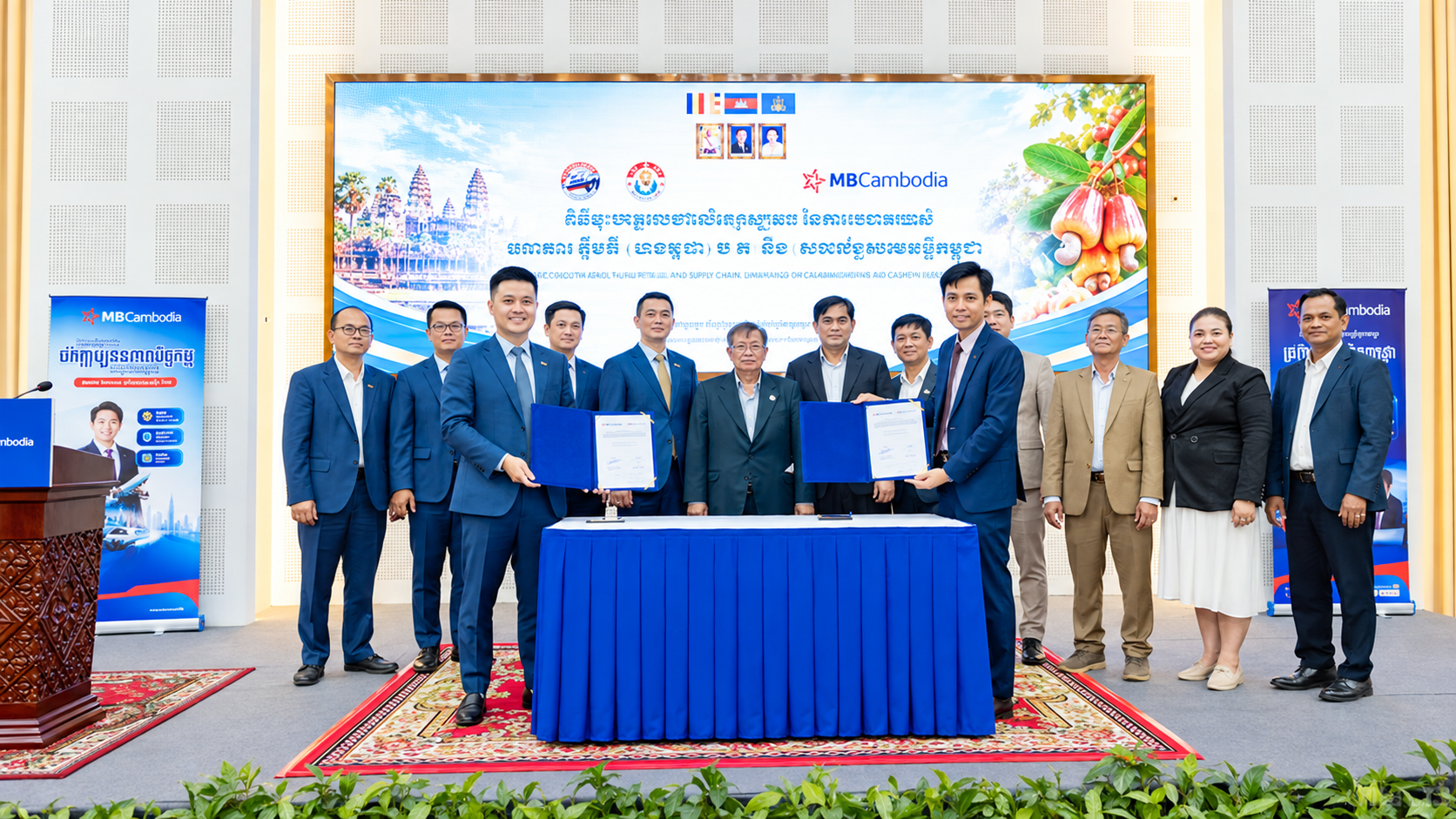 MBCambodia, Cambodia Cashew Federation Sign Deal to Expand Financing and Trade Links