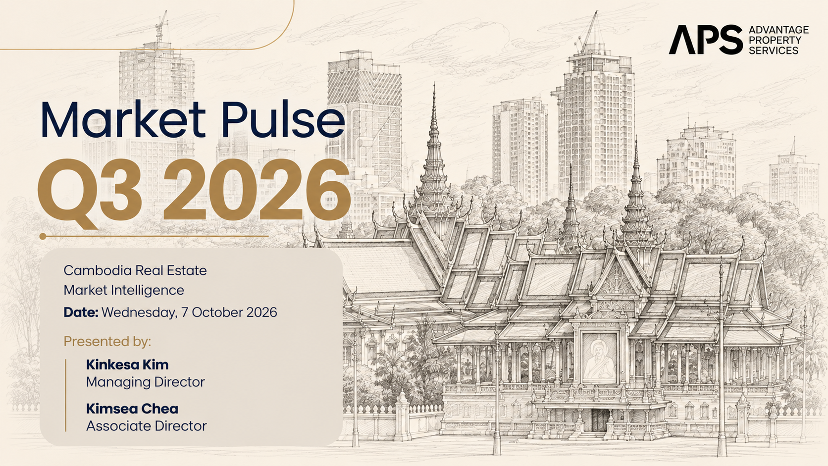 APS Q3 2026 Update: Cambodia’s Property Market Splits as Industrial Expansion Outpaces Housing and Retail Recovery